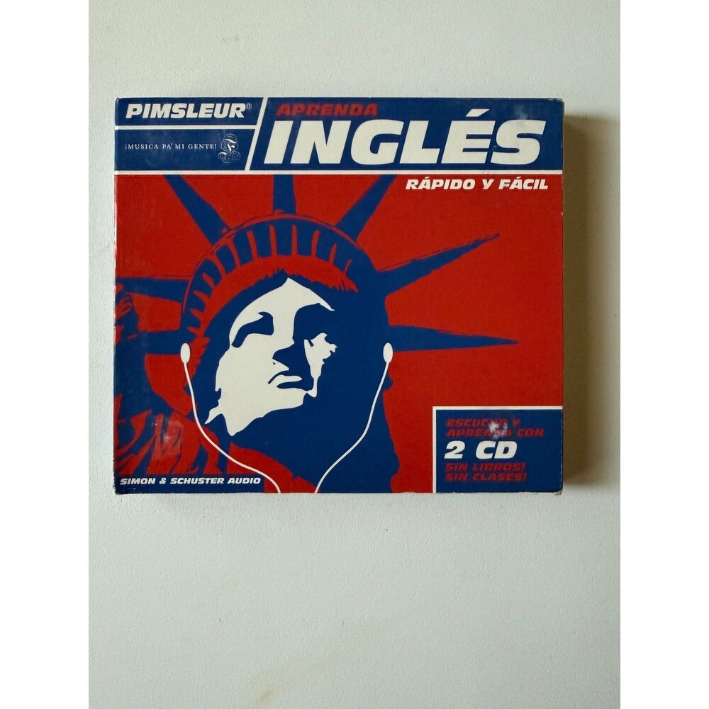 Pimsleur Aprenda Ingles Rapido Y Facil 2 CD Simon Schuster Play Tested